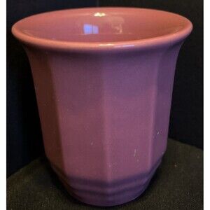 Vintage Pfaltzgraff Raspberry Red Color Tumbler 3.25 x 3.75 Made In USA